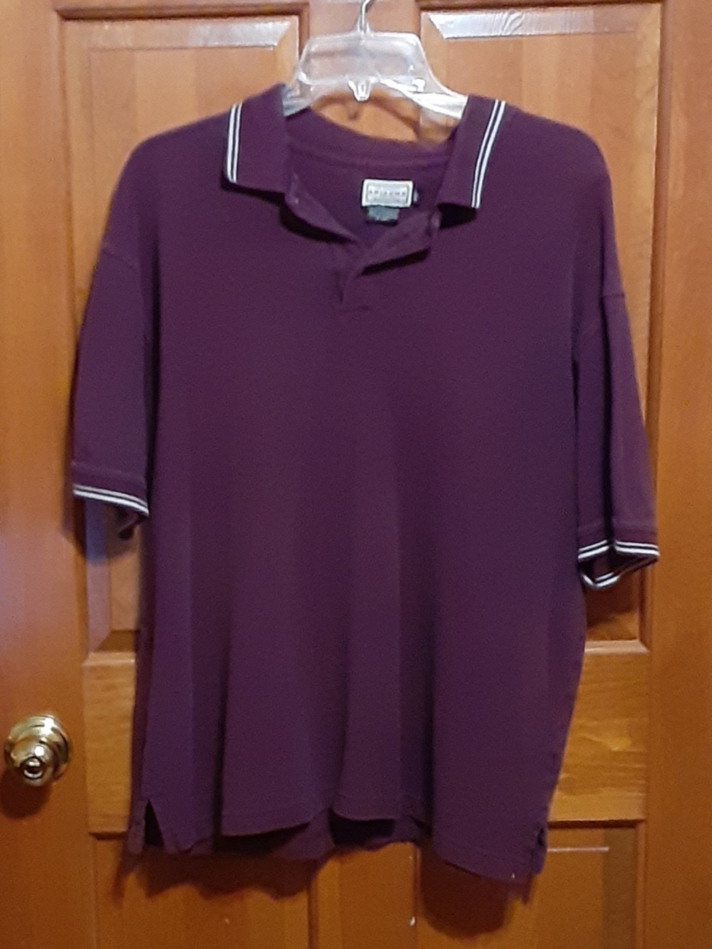Arizona Jean Company 100% Cotton Brown Polo